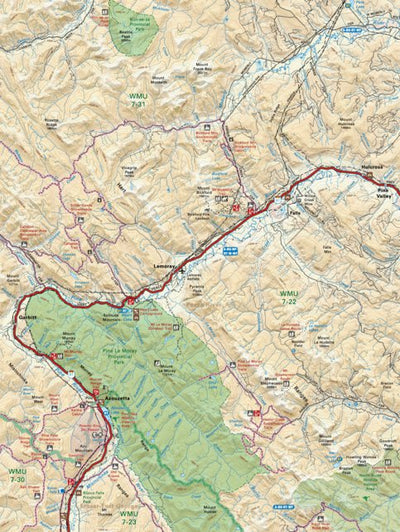 NOBC56 Pine Pass - Northern BC Topo Preview 1