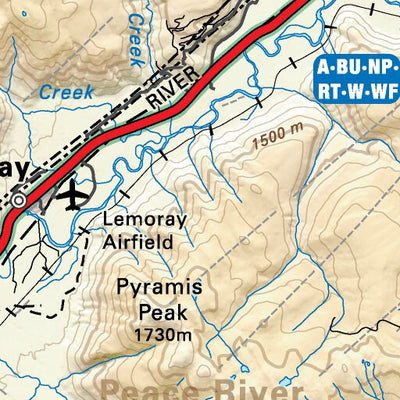 NOBC56 Pine Pass - Northern BC Topo Preview 2