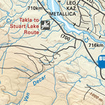 NOBC38 Trembleur Lake - Northern BC Topo Preview 2