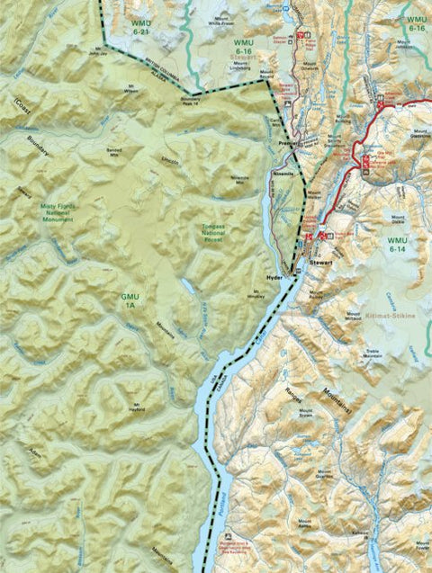 NOBC60 Stewart - Northern BC Topo Preview 1
