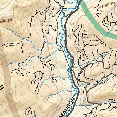 NOBC54 Manson River - Northern BC Topo Preview 3