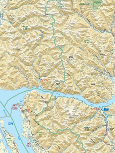 NOBC68 Finlay Bay - Northern BC Topo Preview 1