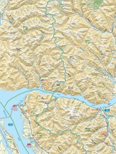 NOBC68 Finlay Bay - Northern BC Topo Preview 1