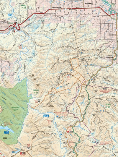 NOBC58 Groundbirch - Northern BC Topo Preview 1