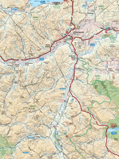 NOBC57 Chetwynd - Northern BC Topo Preview 1