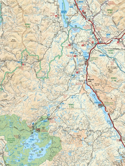 NOBC41 McLeod Lake - Northern BC Topo Preview 1