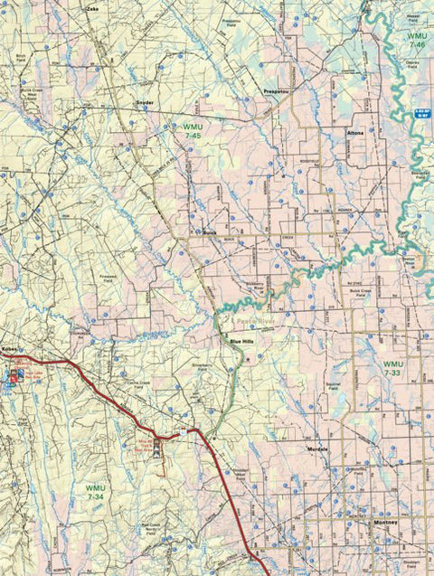 NOBC85 Blue Hills - Northern BC Topo Preview 1