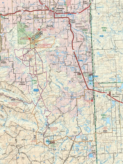 NOBC59 Dawson Creek - Northern BC Topo Preview 1