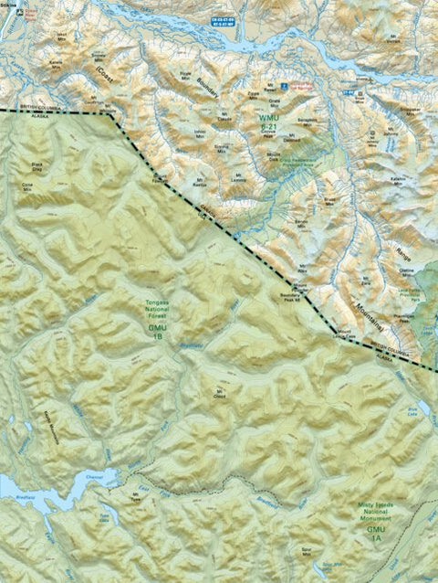 NOBC73 Craig Headwaters - Northern BC Topo Preview 1