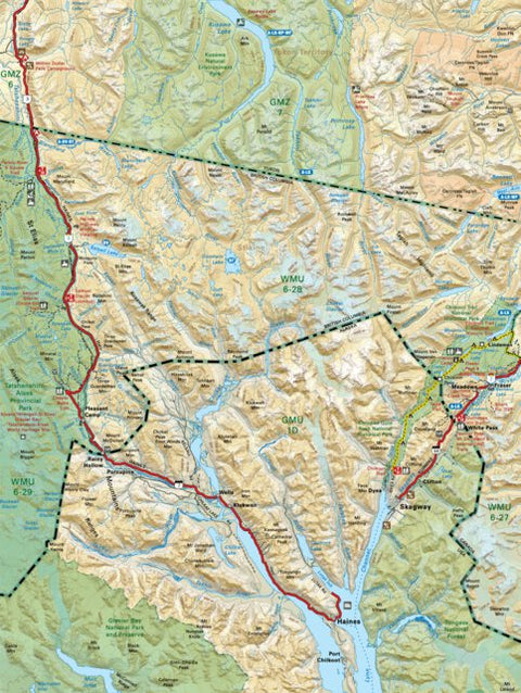 NOBC104 Skagway - Northern BC Topo Preview 1