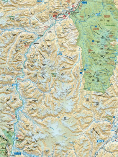 NOBC88 Telegraph Creek - Northern BC Topo Preview 1