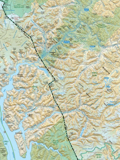 NOBC95 Tulsequah - Northern BC Topo Preview 1
