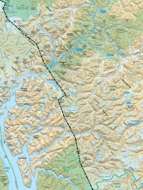 NOBC95 Tulsequah - Northern BC Topo Preview 1