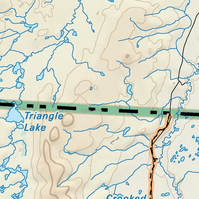 NOBC109 Coal River - Northern BC Topo Preview 2