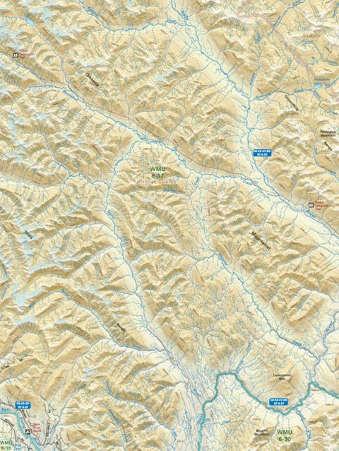 NOBC76 Nass River - Northern BC Topo Preview 1