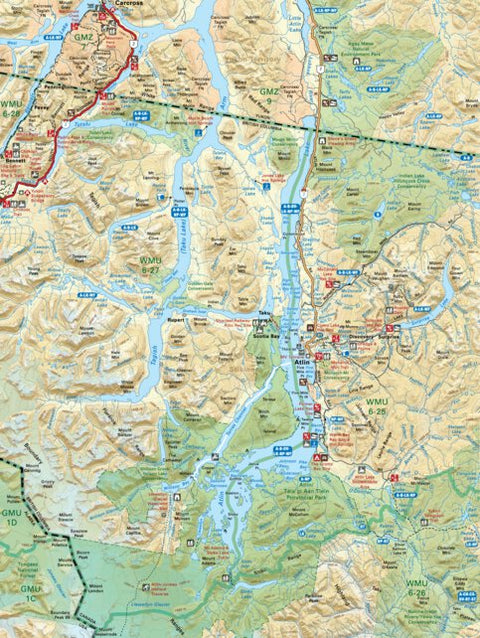 NOBC105 Atlin - Northern BC Topo Preview 1