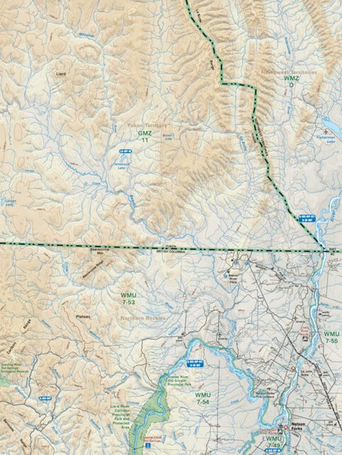NOBC110 Nelson Forks - Northern BC Topo Preview 1