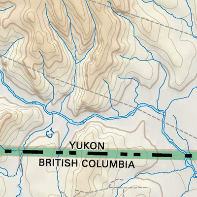 NOBC110 Nelson Forks - Northern BC Topo Preview 2