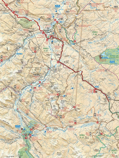 NOBC44 Tumbler Ridge - Northern BC Topo Preview 1