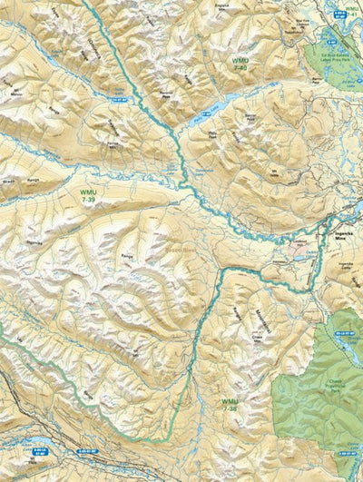 NOBC80 Ingenika Mine - Northern BC Topo Preview 1