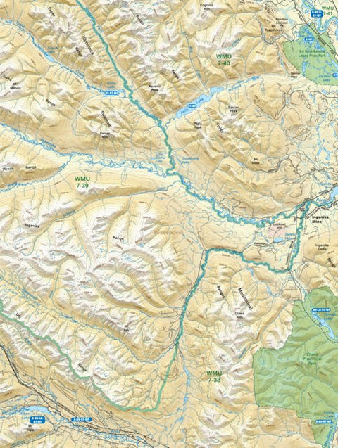 NOBC80 Ingenika Mine - Northern BC Topo Preview 1