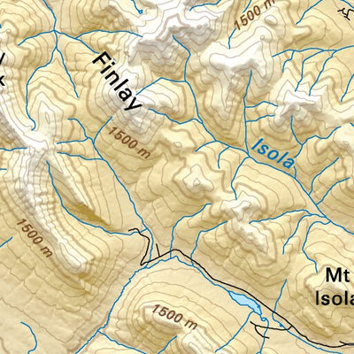 NOBC80 Ingenika Mine - Northern BC Topo Preview 3