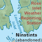 NOBC114 Gwaii Haanas Park Reserve - Northern BC Topo - Inset Preview 3