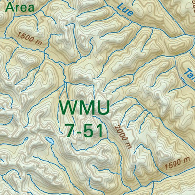 NOBC99 Muncho Lake - Northern BC Topo Preview 2