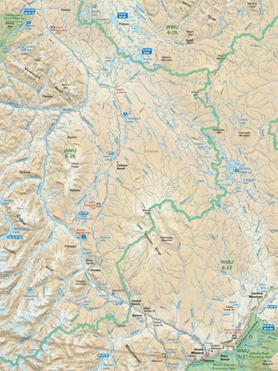 NOBC96 Saloon - Northern BC Topo Preview 1