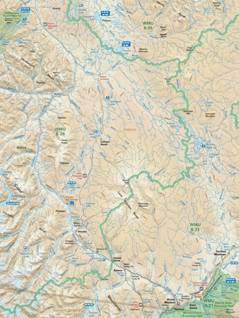 NOBC96 Saloon - Northern BC Topo Preview 1