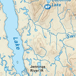 NOBC106 Teslin Lake - Northern BC Topo Preview 2