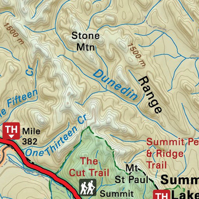 NOBC100 Summit Lake - Northern BC Topo Preview 3