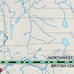 NOBC111 Maxhamish Lake - Northern BC Topo Preview 2