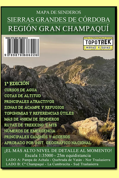 Mapa Topográfico - Champaquí Norte Preview 1