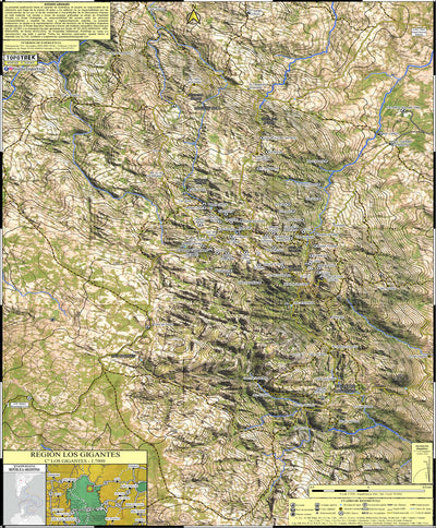 Mapa de Senderos - Región Los Gigantes Preview 3