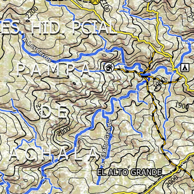 Mapa Topográfico - Champaquí Norte Preview 3