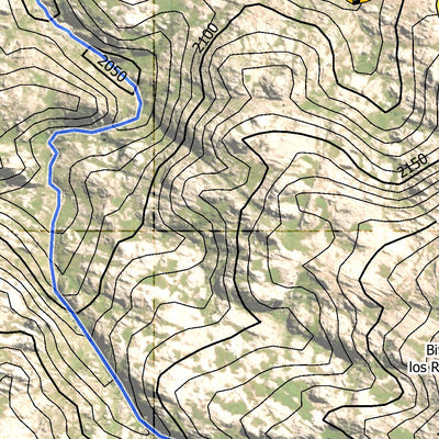 Mapa Topográfico Los Gigantes Visión Ampliada Preview 3