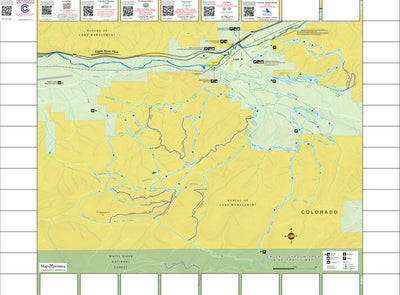 Eagle & Gypsum Trails Map - Hike Colorado - Bike Colorado Preview 1