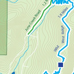 Avon Trails Map - Bike Colorado - Hike Colorado Preview 2
