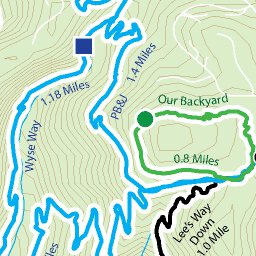 Avon Trails Map - Bike Colorado - Hike Colorado Preview 3