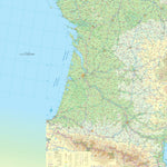 Nouvelle-Aquitaine (France) 1:600,000 (ITMB) Preview 1