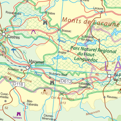 Occitanie (France) 1:600,000 (ITMB) Preview 2