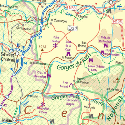 Occitanie (France) 1:600,000 (ITMB) Preview 3