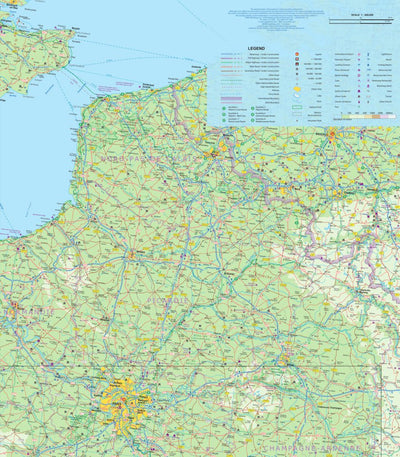 Hauts-de-France (France) 1:600,000 (ITMB) Preview 1