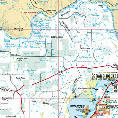 Okanogon - Columbia River Basin Recreation Map Preview 2