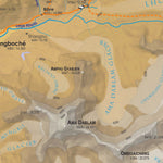 EVEREST Region TREKKING Map Preview 2