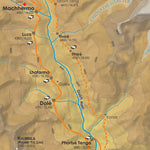 EVEREST Region TREKKING Map Preview 3