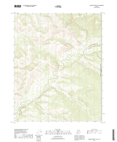 Charley River D-1 SE, AK (2018, 25000-Scale) Preview 1