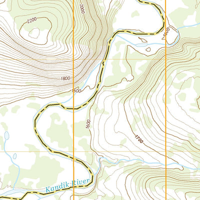 Charley River D-1 SE, AK (2018, 25000-Scale) Preview 2