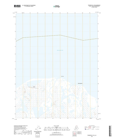 Teshekpuk D-1 NE, AK (2020, 25000-Scale) Preview 1